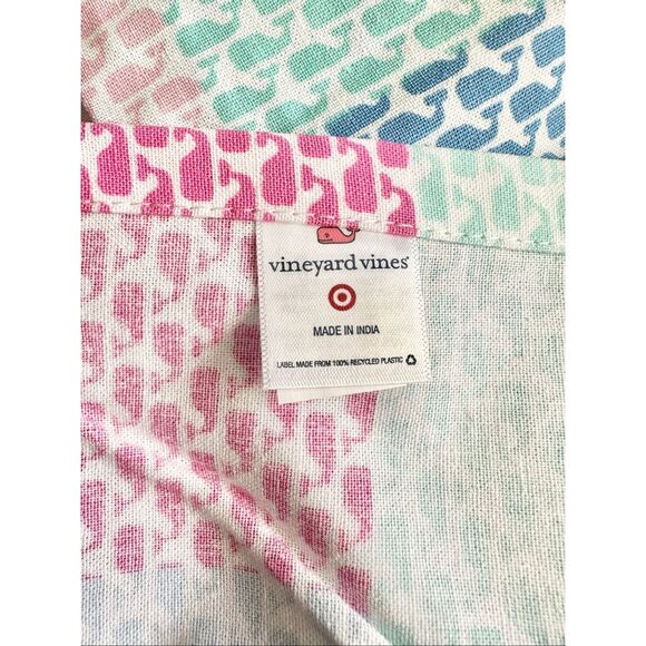 Pastel color Vineyard Vines - whale patch placemat/ decorative dish cloth - 17 1 - Picture 3 of 7